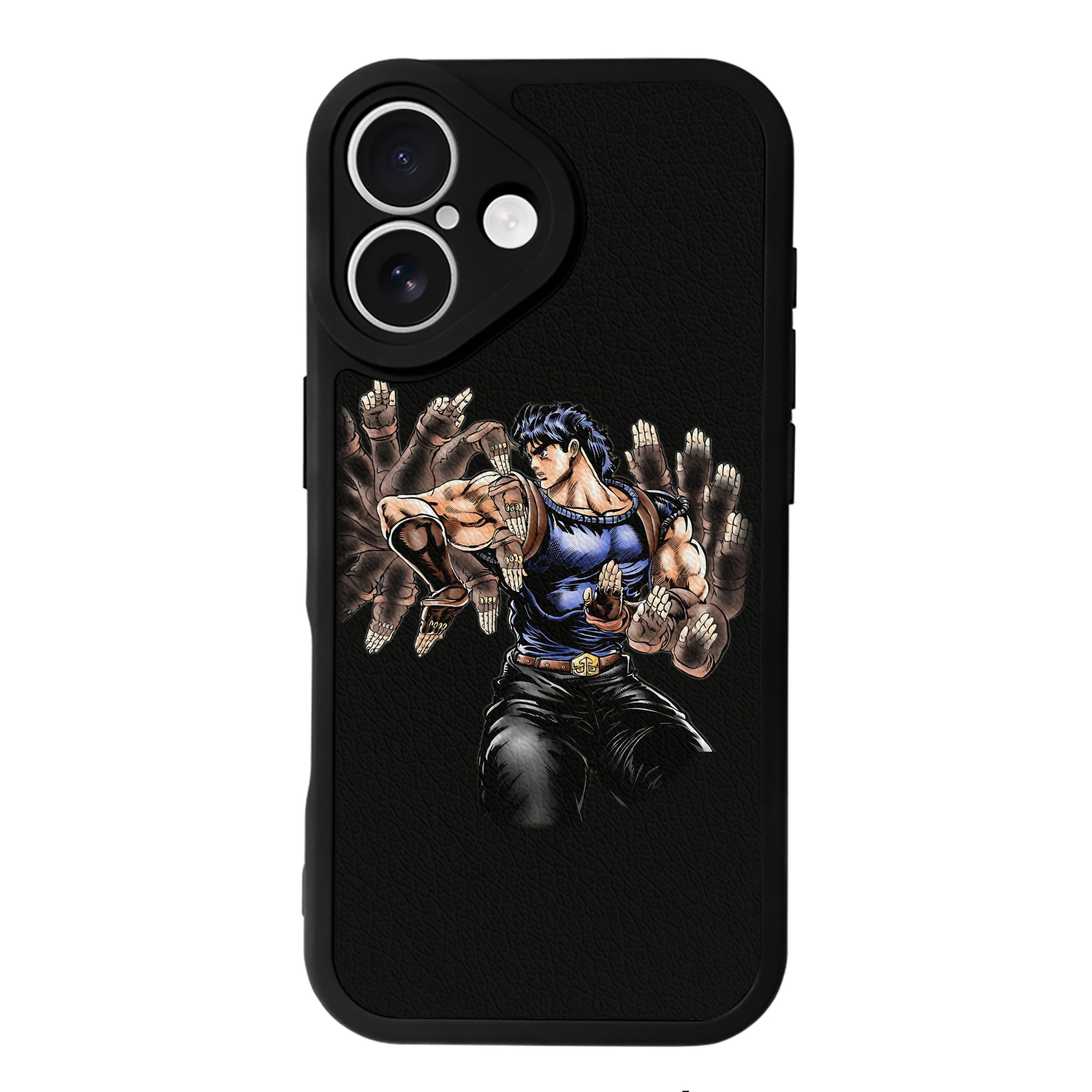 （画像用） ジョジョの奇妙な冒険 /ジョナサン?ジョースター JoJo's Bizarre Adventure Jonathan Joestar 【iPhone 16シリーズ対応】シリコンスマホケース（レザー調） 材質：シリコン